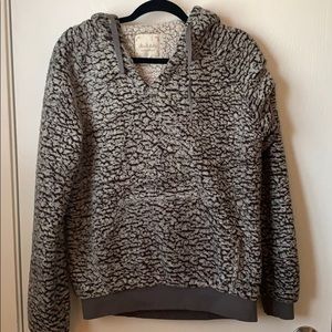 Altair’s State Grey Sherpa Hoodie